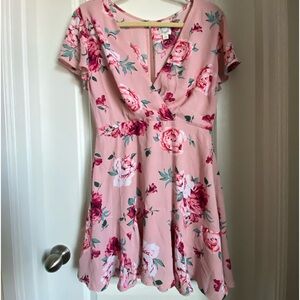 Blue Rain summer dress. Size Large.